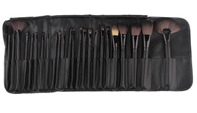 Kit 32 pincéis de maquiagem profissional + Bolsa de brinde