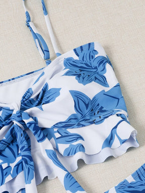 Biquíni Floral 3 Peças - A essência atual do verão