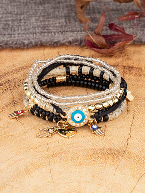 Pulseira olho grego - Proteção e Estilo