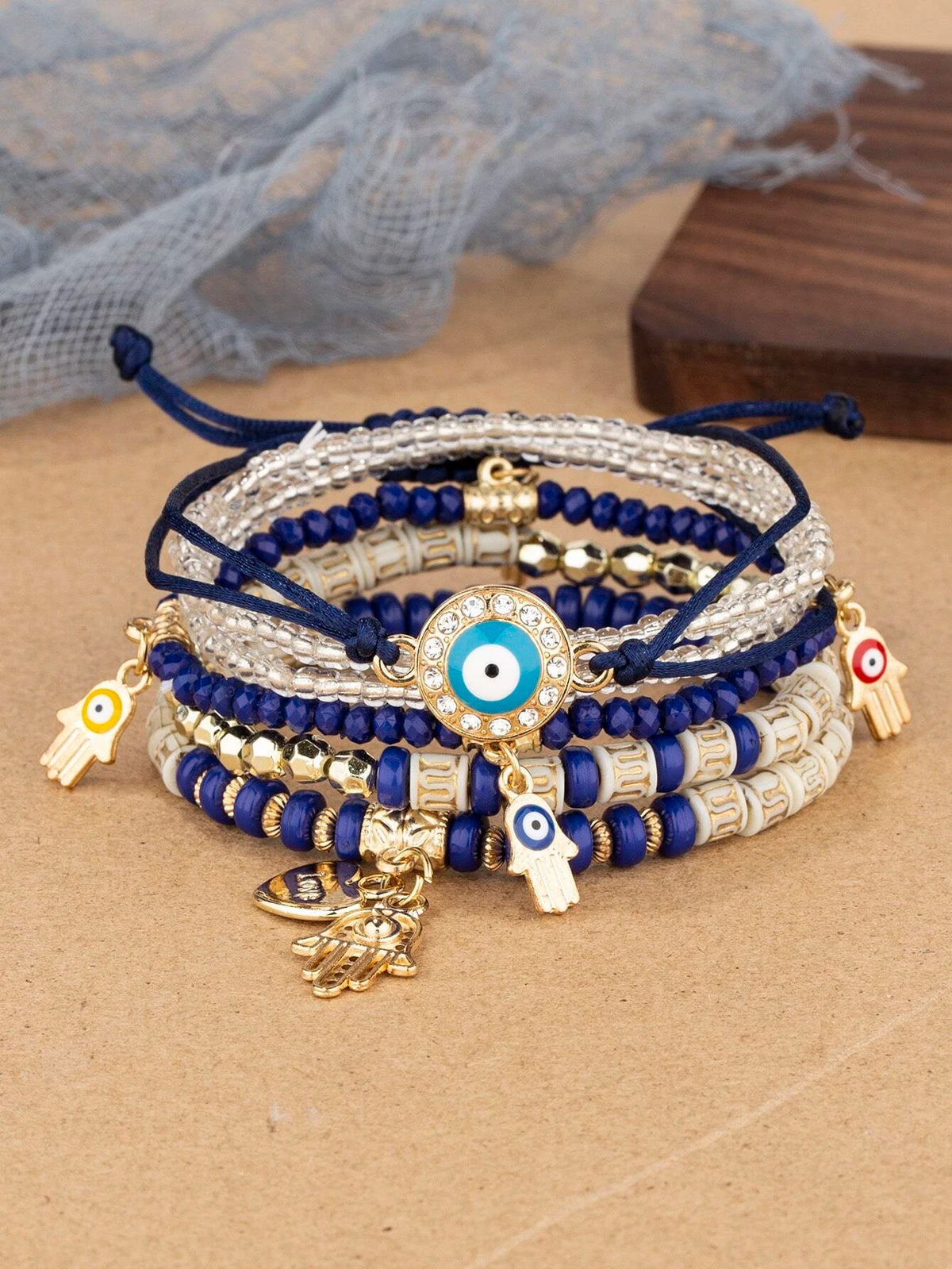 Pulseira olho grego - Proteção e Estilo