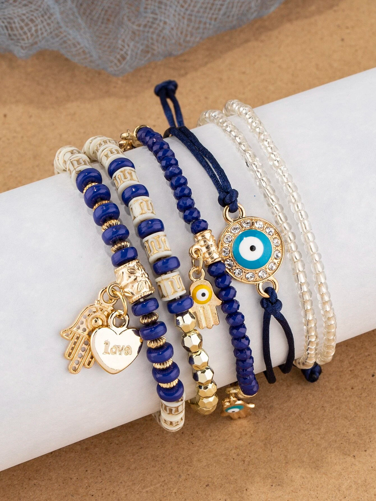 Pulseira olho grego - Proteção e Estilo