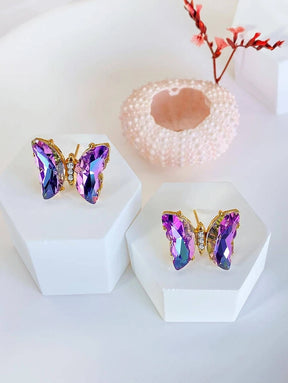 Conjunto de Joias Butterfly Charm – Elegância e Delicadeza em Cada Detalhe