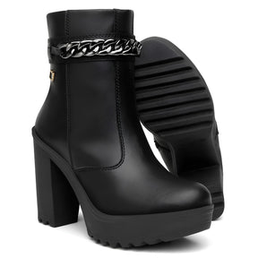 Coturno Feminino Cano Baixo – Salto 11cm e Conforto