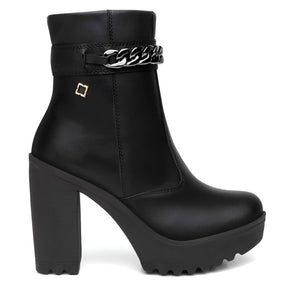 Coturno Feminino Cano Baixo – Salto 11cm e Conforto