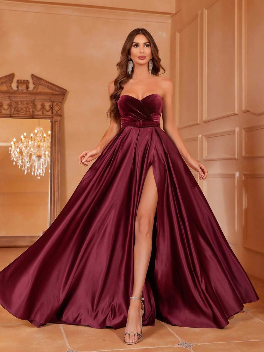 Vestido Longo Satin Grace - O Vestido que Eleva Sua Elegância a outro nível