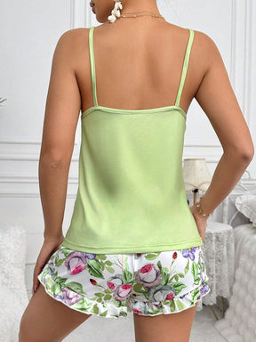 Pijama Feminino de Verão – 2 Peças Confortáveis