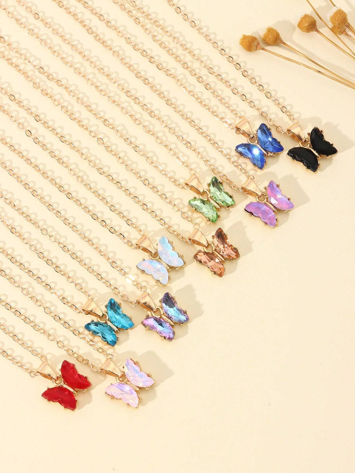 colar feminino borboleta