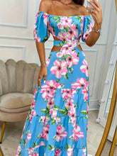 Vestido Longo Boho Azul – Sofisticação e Estilo em 1 Peça