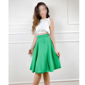 Saia Média Grace Midi