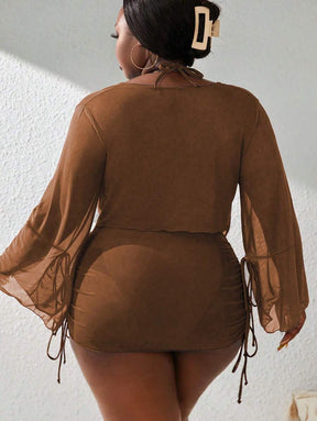Conjunto Plus Size Biquíni de Verão Completo