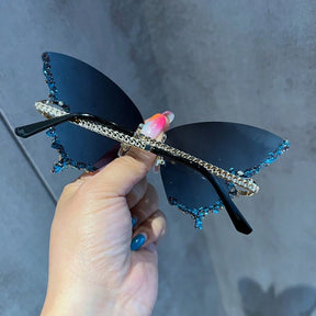 Óculos feminino Butterfly Vision – Elegância e Originalidade para Mulheres Apaixonadas por Estilo