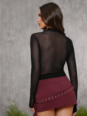 Bodysuit - Sensual Transparente – 2 Cores, PP ao G4