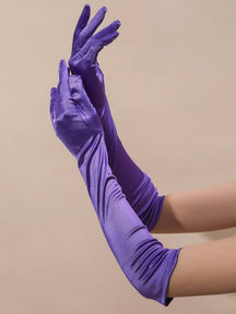 Luvas de Noiva em Cetim – Sofisticação para Casamentos e Festas