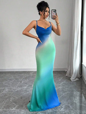 Vestido Longo Sereia – Elegância em 2 Cores