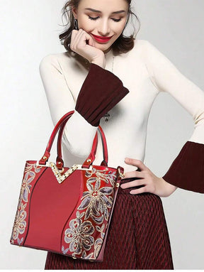 Bolsa Feminina de Couro Envernizado