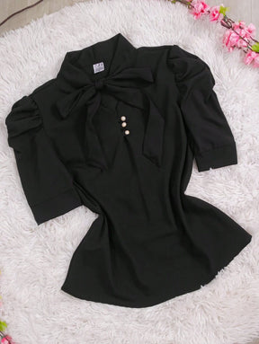 Blusa Feminina Social Manga Bufante