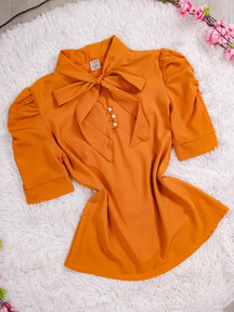 Blusa Feminina Social Manga Bufante