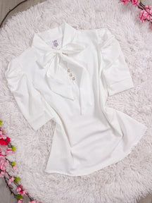 Blusa Feminina Social Manga Bufante