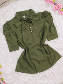 Blusa Feminina Social Manga Bufante