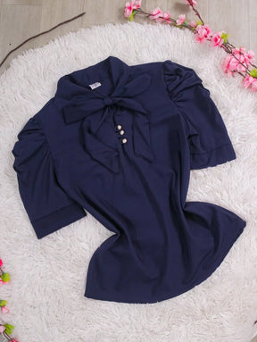 Blusa Feminina Social Manga Bufante