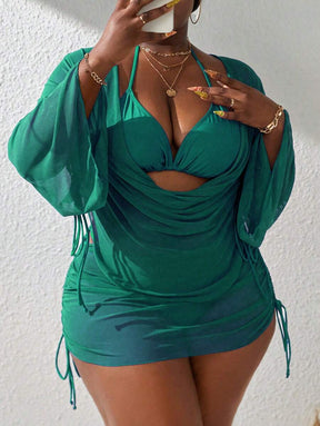 Conjunto Plus Size Biquíni de Verão Completo