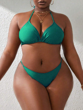 Conjunto Plus Size Biquíni de Verão Completo