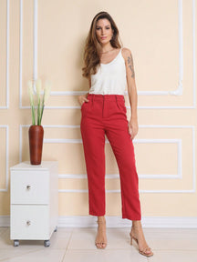 Calça Alfaiataria Feminina | 23 Cores e Caimento Perfeito