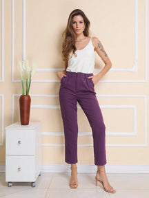 Calça Alfaiataria Feminina | 23 Cores e Caimento Perfeito