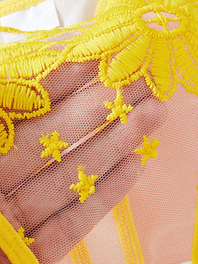 Lingerie feminina amarela