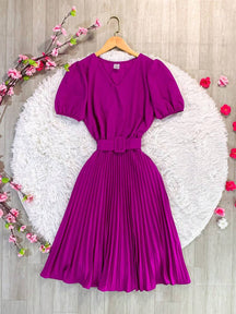 Vestido Midi Dengosa: Elegância e Modéstia para Mulheres de Fé