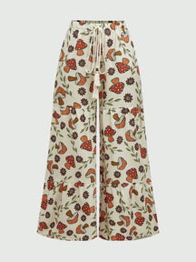 Calça Palazzo Estampada – Conforto & Estilo, PP ao GG