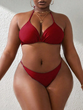 Conjunto Plus Size Biquíni de Verão Completo