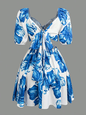 Vestido Curtinho Plus Size Floral – Casual e Elegante!