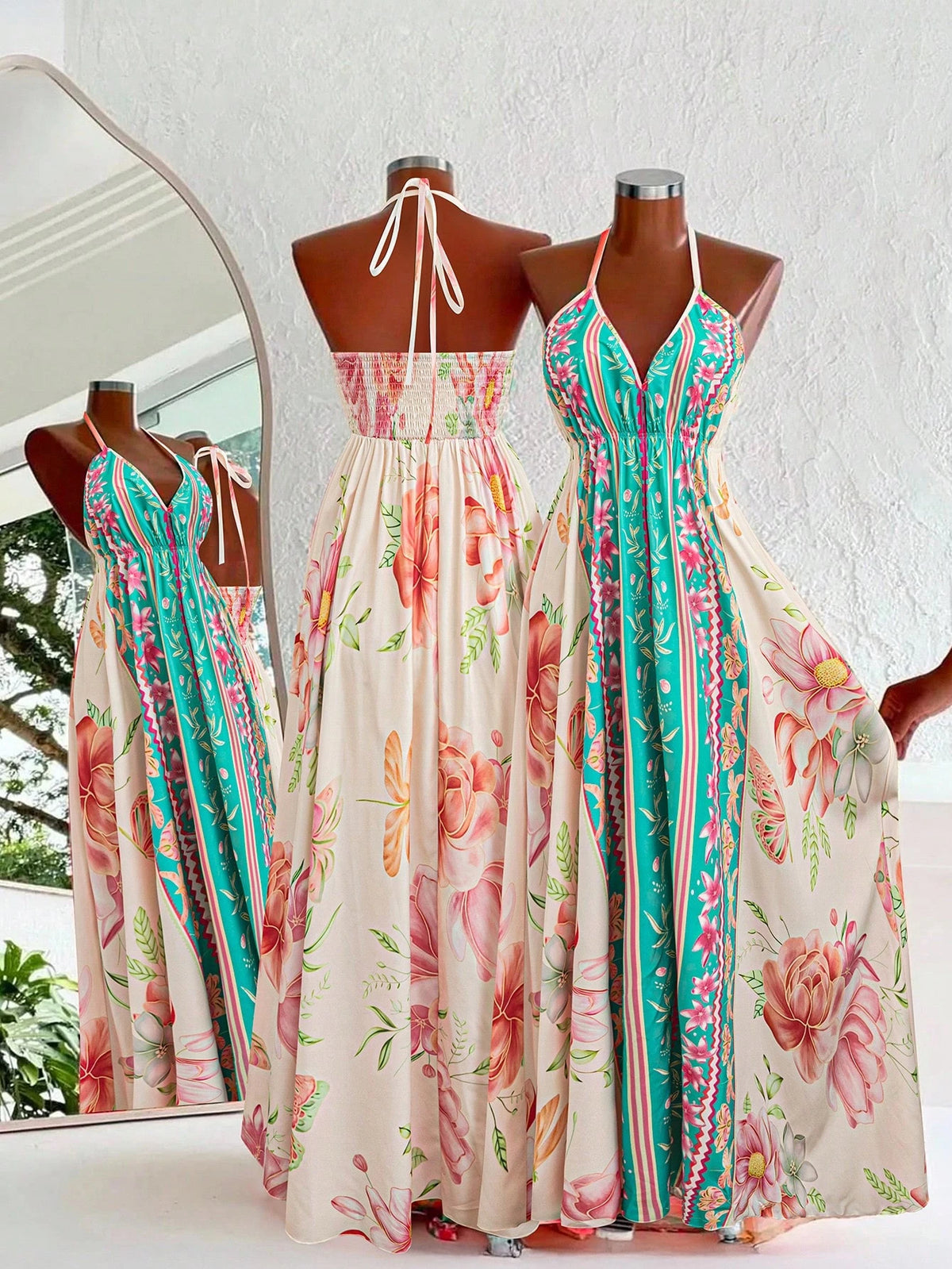 Vestido Maxi Plus Size para Praia – 4 Cores Lindas!
