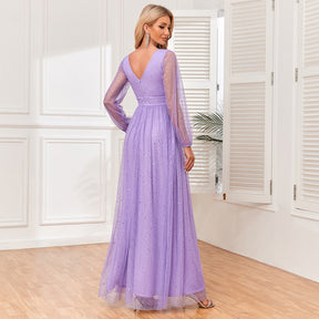 Vestido Encantada – Violeta Brilhante ✨
