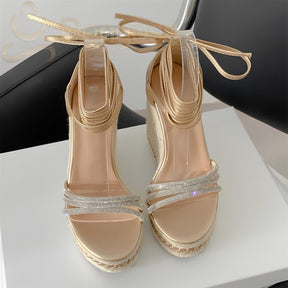 Sandália Gladiadora Feminina – 12 cm de Puro Estilo
