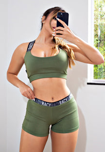 conjunto short e cropped academia - Performance e Durabilidade no Seu Look Fitness