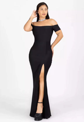 Vestido longo tubinho elegante