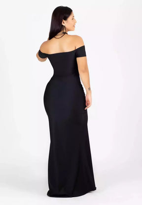 Vestido longo tubinho elegante