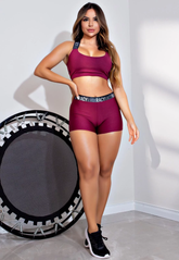 conjunto short e cropped academia - Performance e Durabilidade no Seu Look Fitness