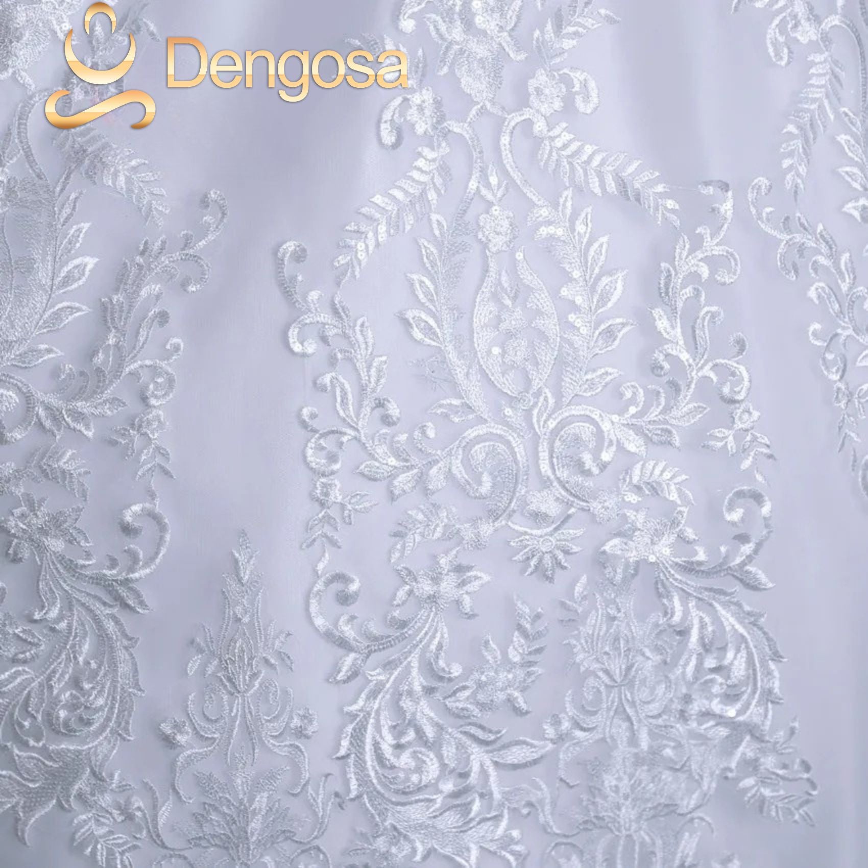 Vestido de noiva com mangas longas