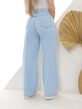 Calça Jeans Wide Leg