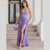 Vestido de Gala Luxuoso – 13 Cores Brilhantes!