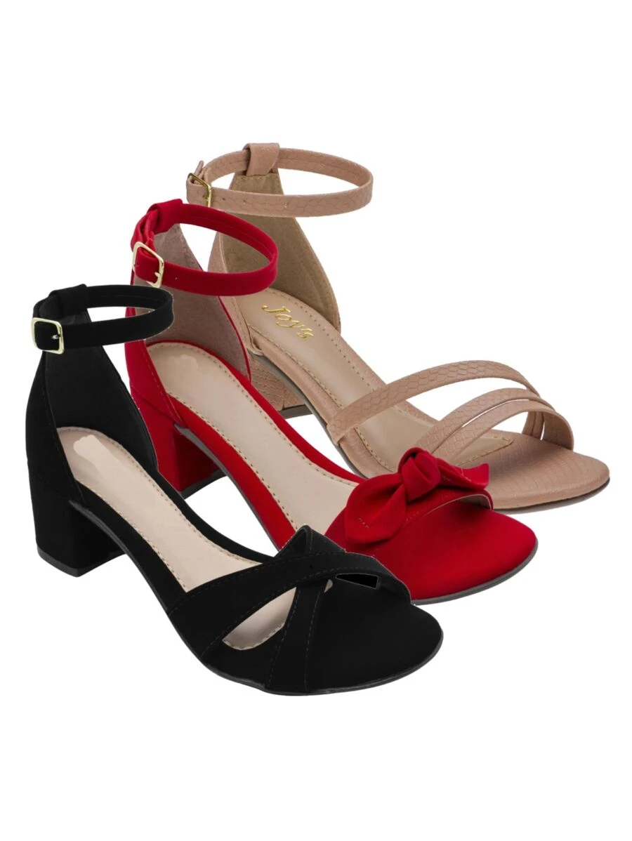 Kit Dengosa Tríade: São 3 Sapatos Maravilhosos!