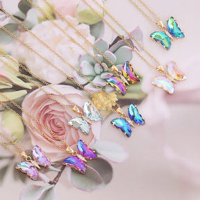 colar feminino borboleta