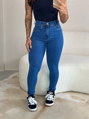 Calça Jeans Feminina Skinny | 6 Tamanhos e Conforto Absoluto