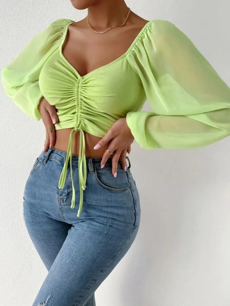 Cropped Manga Longa - Estilo e Conforto para Qualquer Ocasião