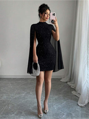 Vestido Curto Estrela do Céu - Brilhe Onde Quer Que Vá!