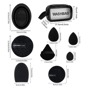 Kit de Maquiagem Dengosa Premium: Eleve sua Beleza! (49 peças)