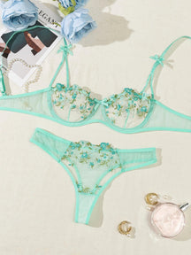 Conjunto Sedução Floral 🌹 - Para Despertar Sua Sensualidade! 🔥
